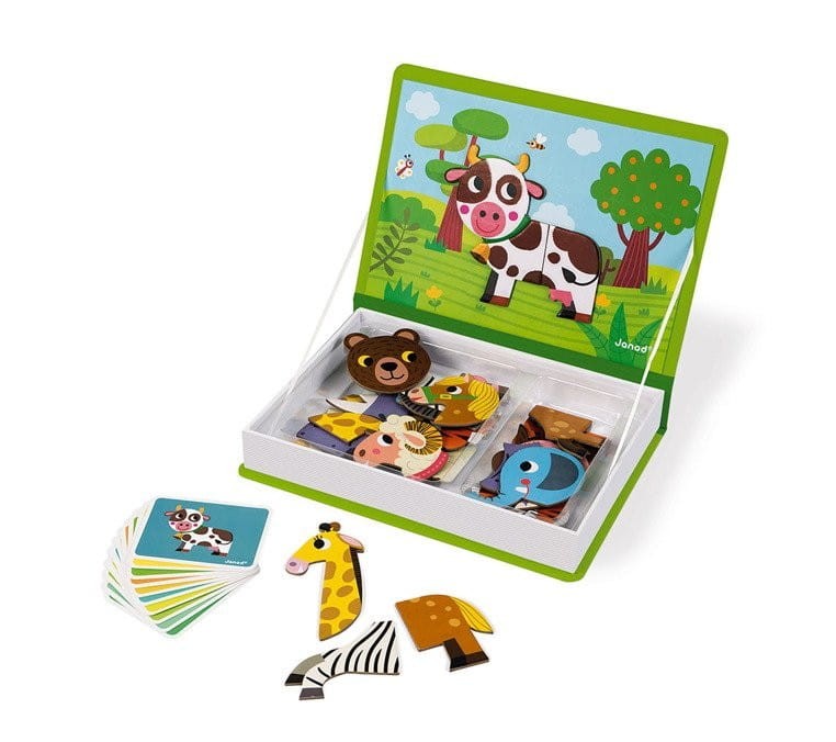 Magnetyczna Układanka Zwierzęta Magnetibook - Janod