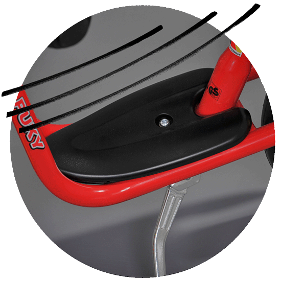 PUKY LR1L Red Czerwony Rowerek Biegowy Dla Dziecka 2,5+