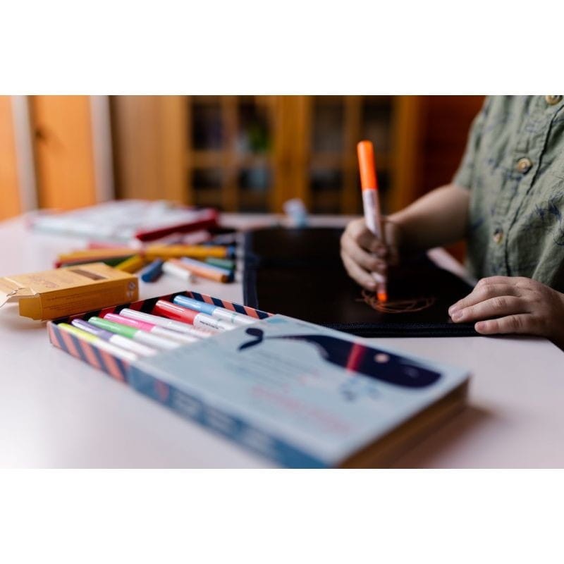 Markery do różnych powierzchni Wishy Washy - Jaq Jaq Bird