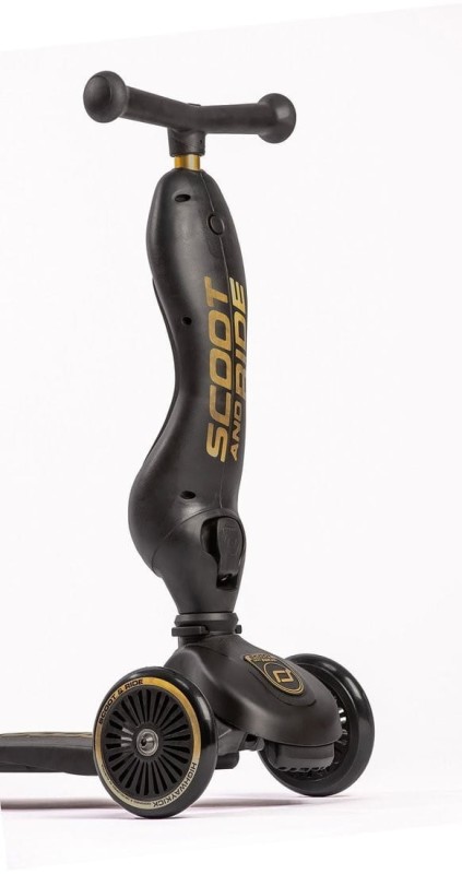 Hulajnoga Jeździk Highwaykick1 Black & Gold - Scoot & Ride