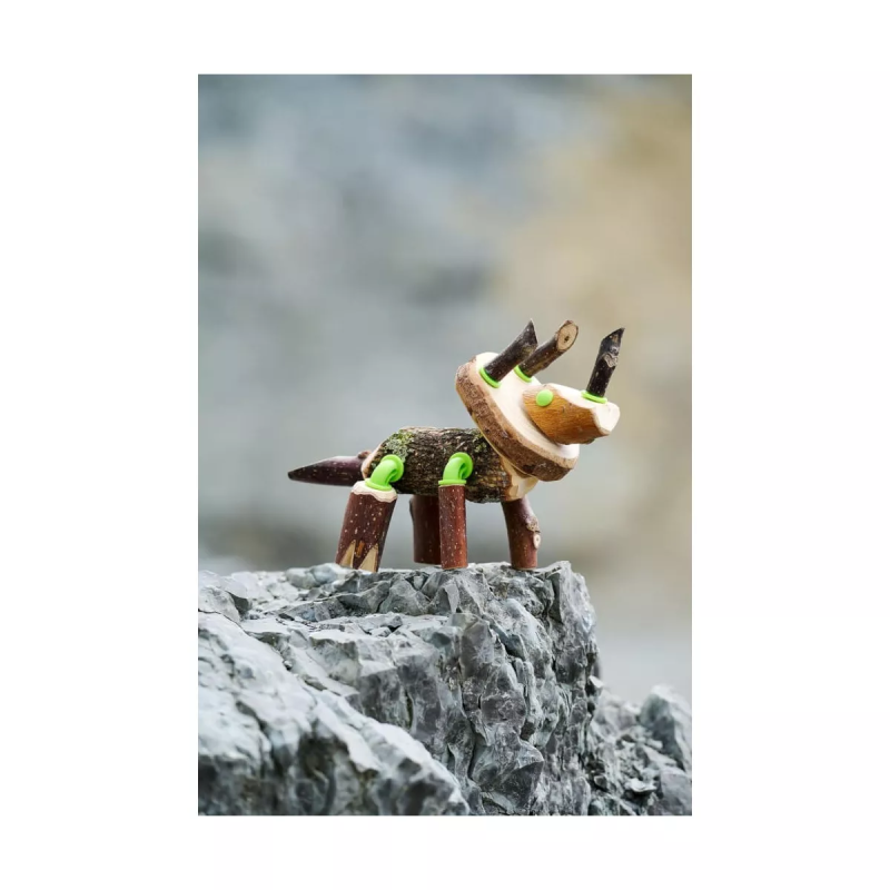 Łączniki do Drewna Terra Kids Connectors Dinozaur - Haba