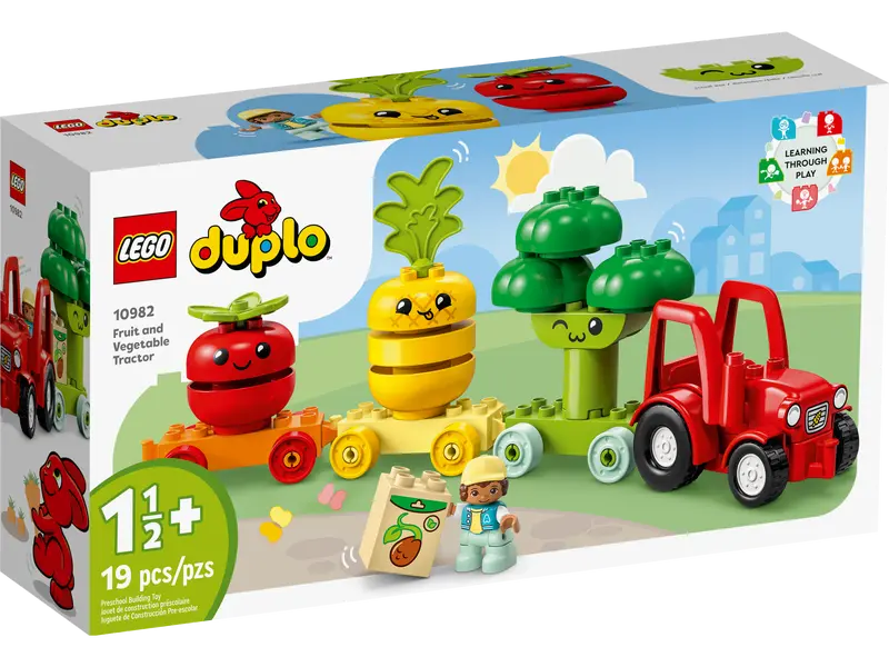 Lego Duplo Traktor z warzywami i owocami 10982