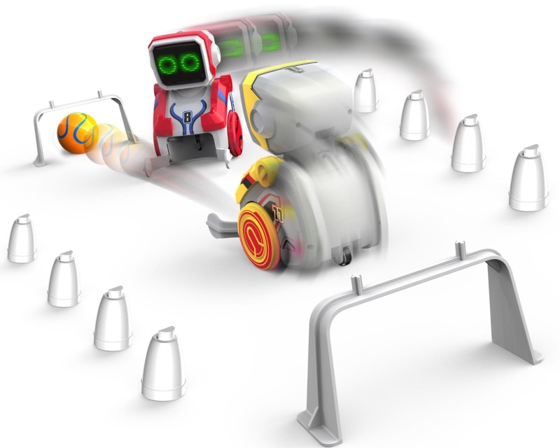 Roboty grające w piłkę i kręgle 3w1 Kickabot Silverlit Dumel