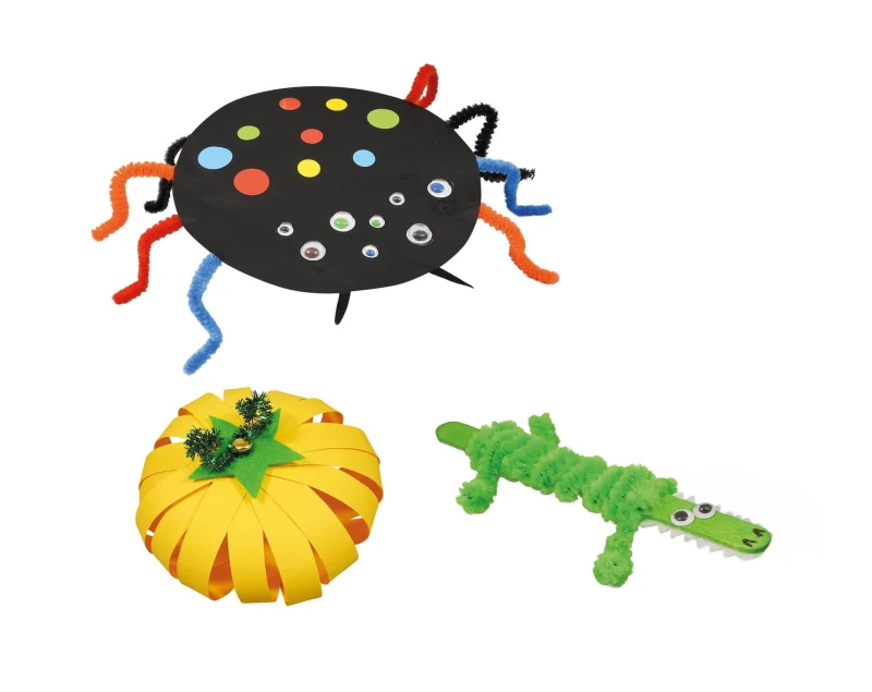 Kreatywne Pudełko z Akcesoriami Plastycznymi 800 elementów - Buki