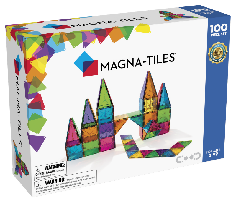 MAGNA-TILES Klocki Magnetycze zestaw 100 el. Classic