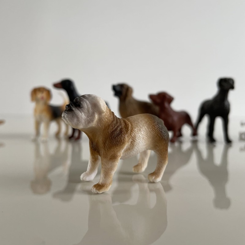 Figurki psów 11 szt. w tubie Safari Ltd.