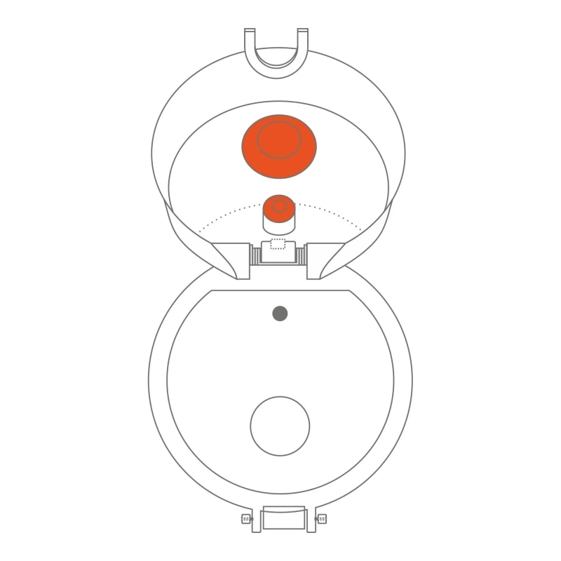 ION8 bidon dziecięcy Tęcze różowy 400 ml