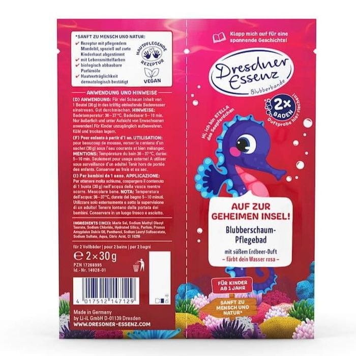 Musująca Sól do Kąpieli Konik Stella Bubble Gang 2x 30g - Dresdner Essenz