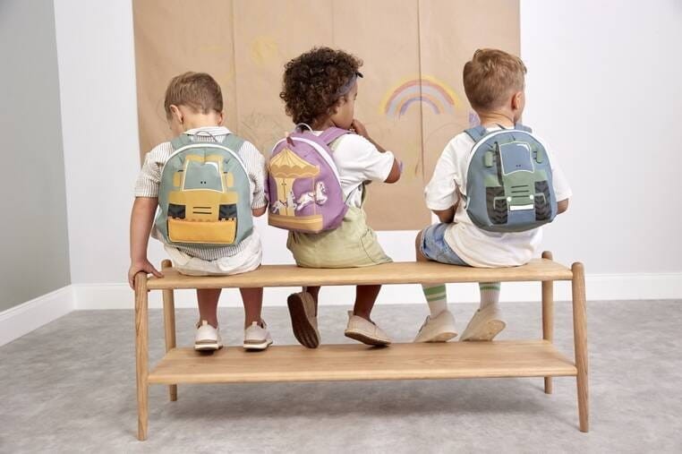 Plecaczek z koparką mini Tiny Drivers - Lassig