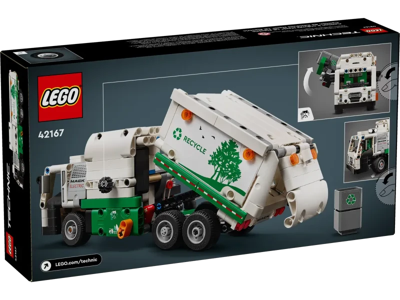 Śmieciarka Mack® LR Electric Lego Technic 42167