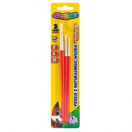 Wyprawka szkolna artykuły plastyczne i papiernicze 20 elem.