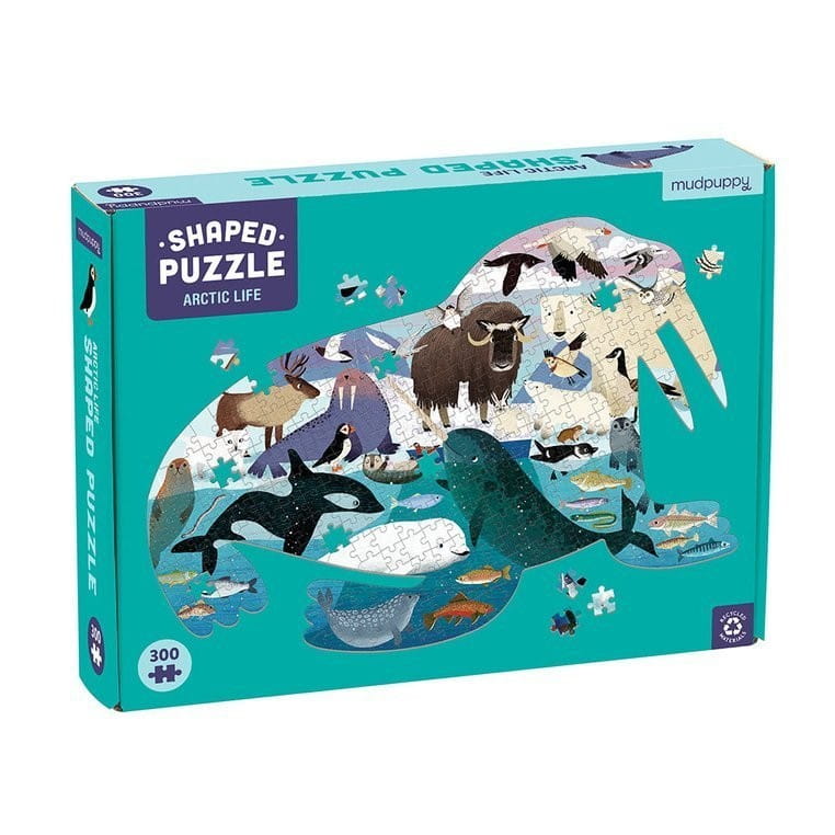 Puzzle kształty Mors Arktyka 300el. - Mudpuppy
