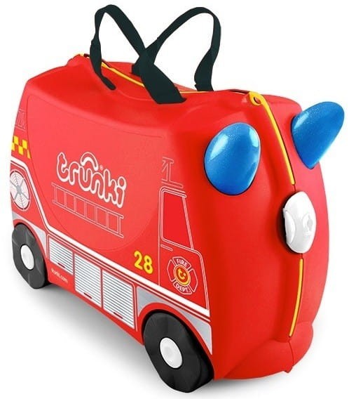Walizka Jeździk Wóz Strażacki - Trunki