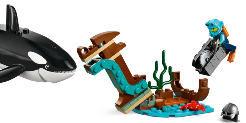 Lego 60368 Łódź badacza Arktyki
