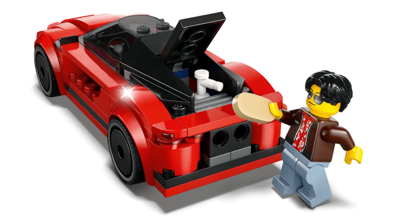 Lego City 60448 Czerwony samochód sportowy