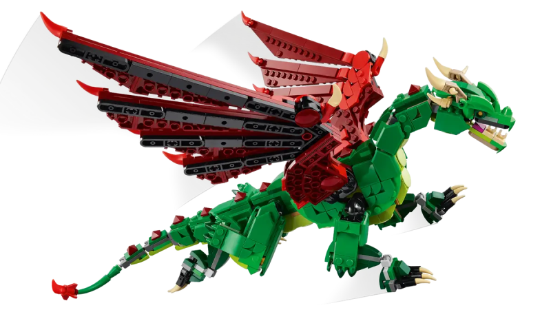 Lego Creator 31161 Średniowieczny smok, wąż morski lub feniks