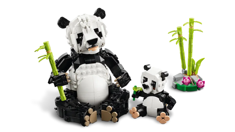 Lego Creator 3w1 Dzikie zwierzęta: rodzina pand 31165
