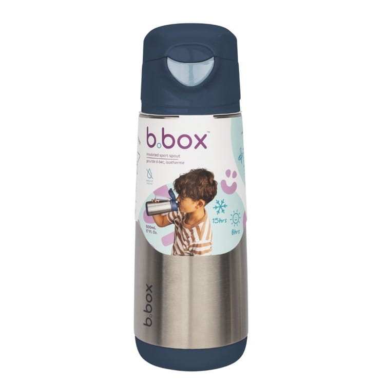 b.box termos bidon termiczny z ustnikiem 500 ml Midnight