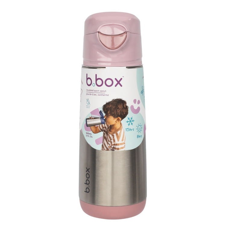 b.box Termos bidon termiczny z ustnikiem 500 ml Blush Crush