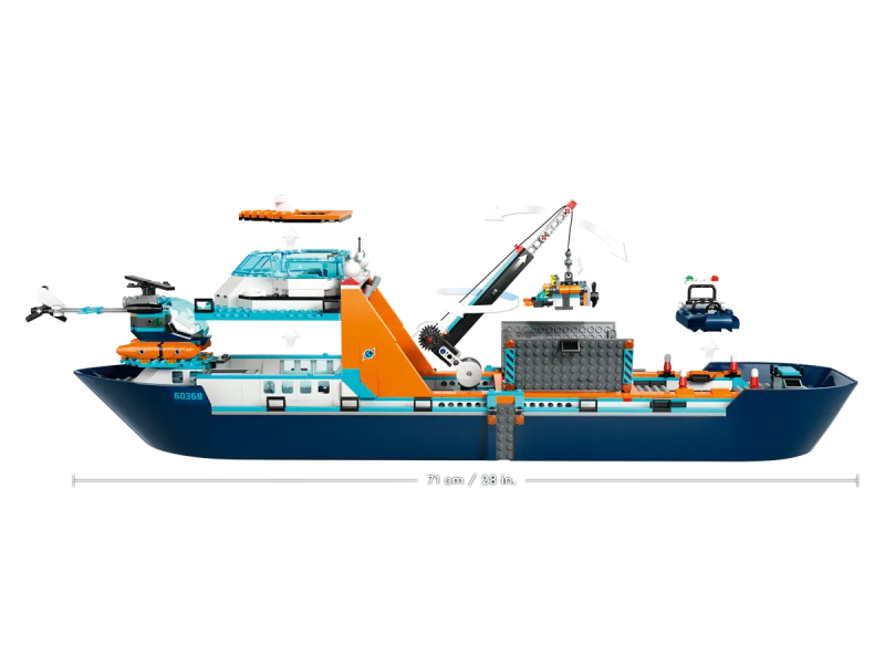 Lego 60368 Łódź badacza Arktyki