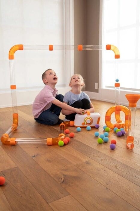 Dmuchawa do piłek Air Toobz Fat Brain Toys FA454-1 labirynt dla kulek