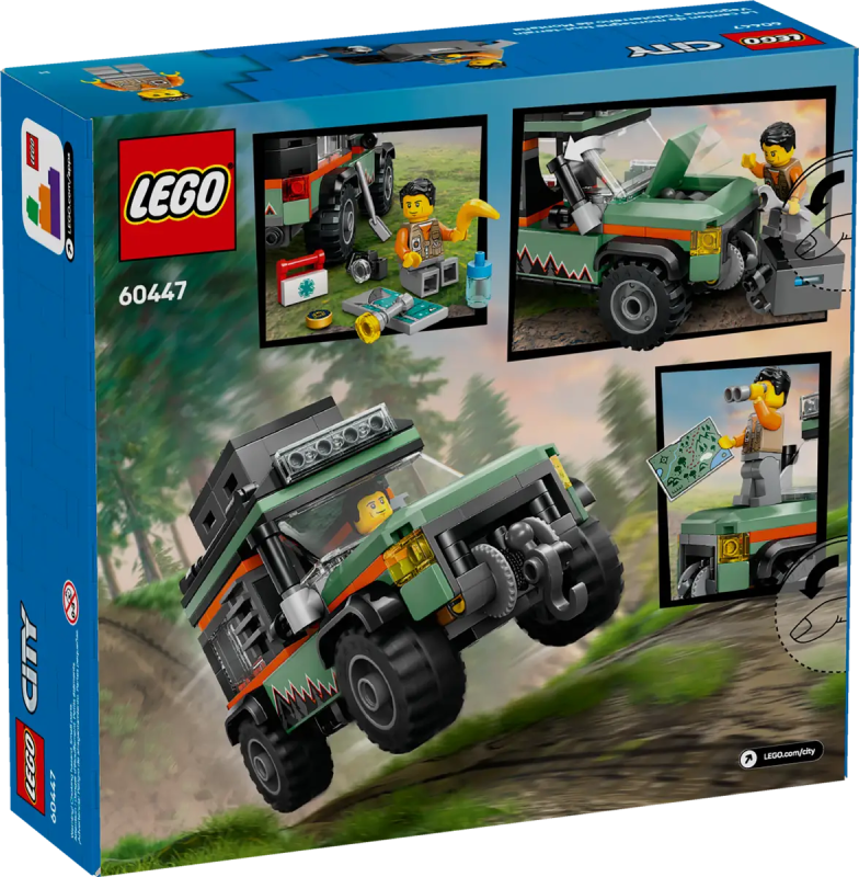 Lego 60447 Górska ciężarówka terenowa 4x4