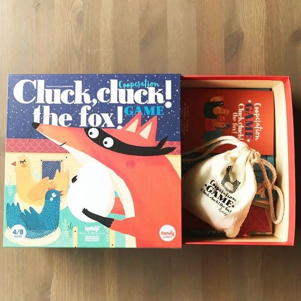 Gra planszowa Cluck, Cluck! Fox!! Puk Puk, tu lisek! - Londji