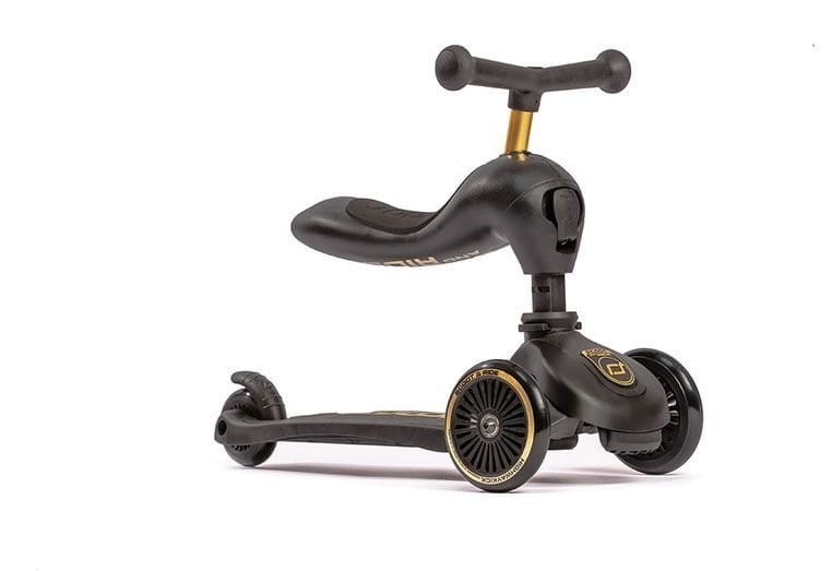 Hulajnoga Jeździk Highwaykick1 Black & Gold - Scoot & Ride
