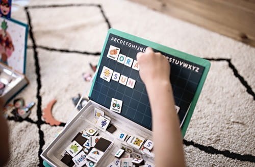 Magnetyczna Układanka Alfabet Magnetibook - Janod