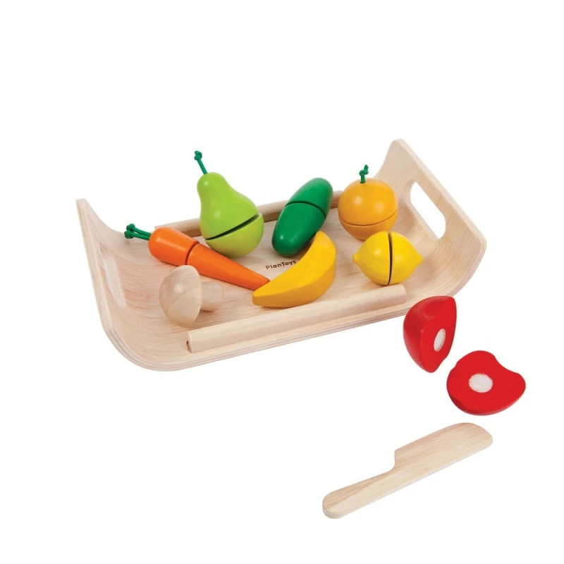 Warzywa i Owoce do Krojenia - PlanToys