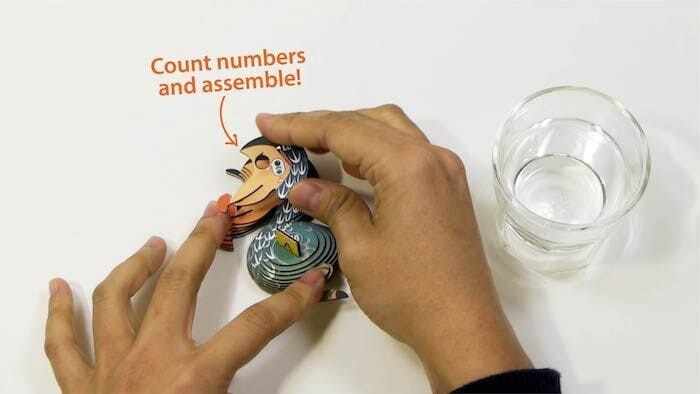 Eugy Ptak Dodo Układanka 3D Puzzle