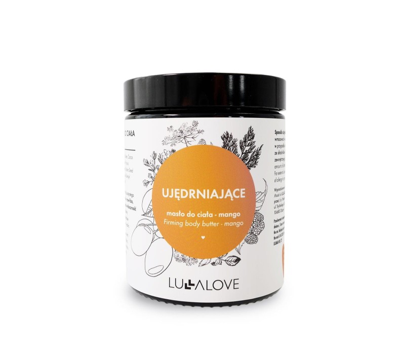 Ujędrniające masło do ciała mango - Lullalove