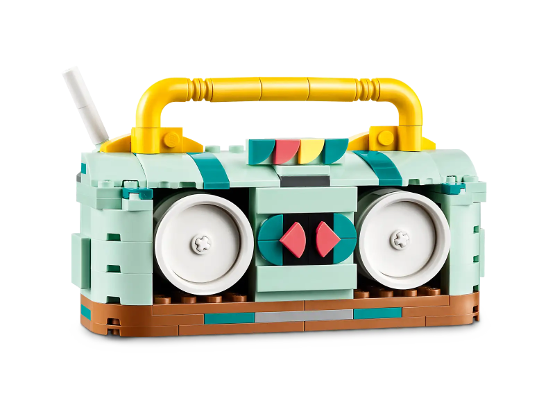 Lego Wrotka w stylu retro 31148 deskorolka lub boombox