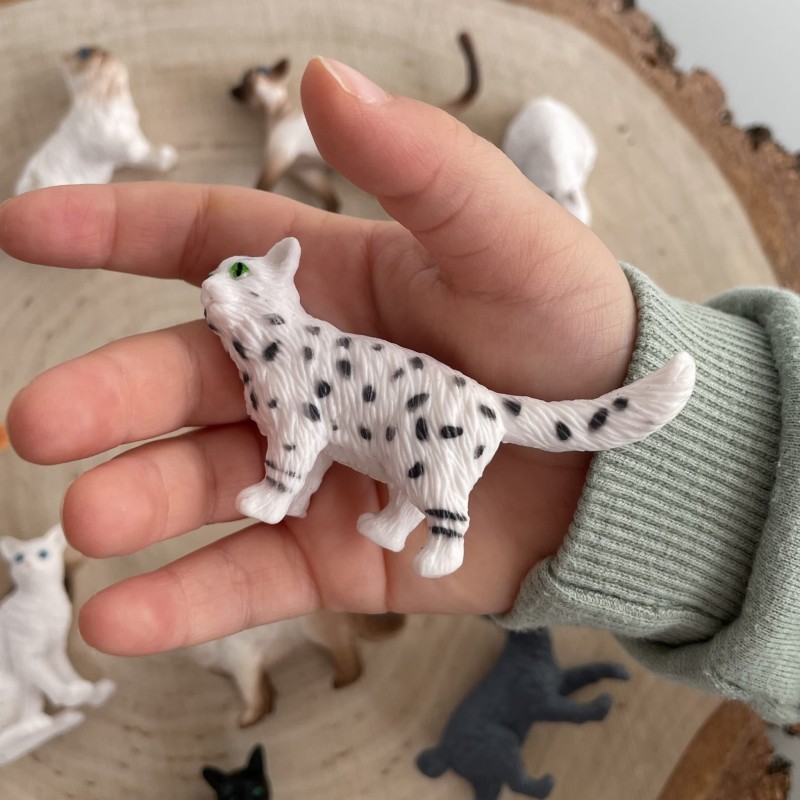 Figurki kotów 11 szt. w tubie Safari Ltd.