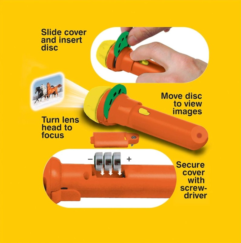 Projektor Latarka Konie - Brainstorm