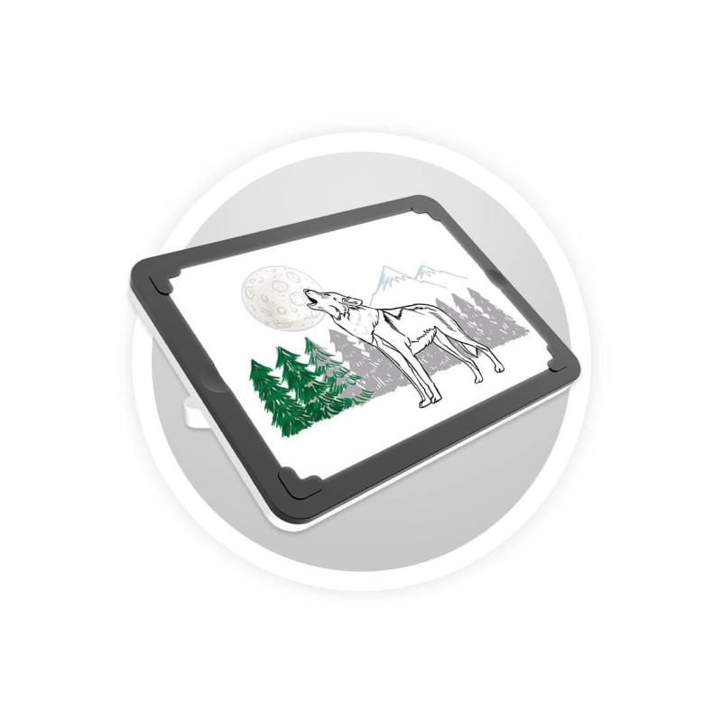 Tablet dla Dzieci do Rysowania Podświetlany 3w1 Buki