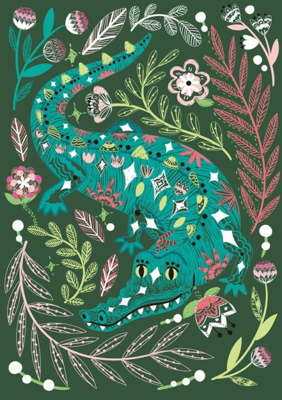 Duże Wydrapywanki Zwierzęta 15 szt. Scratch - Avenir