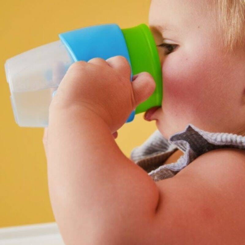 Kubek treningowy do Nauki Picia z uchwytami Strawberry  - b.box