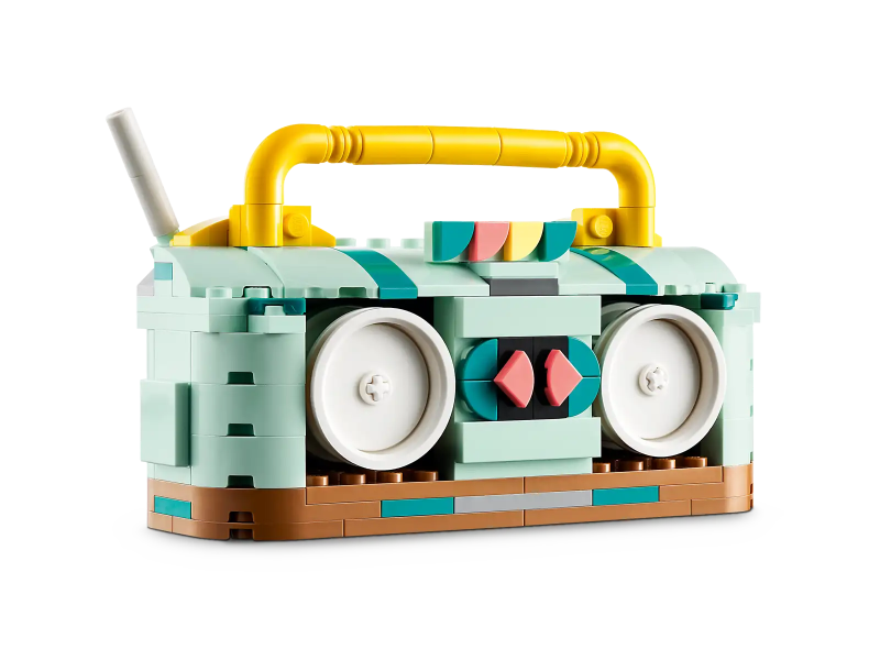 Lego Wrotka w stylu retro 31148 deskorolka lub boombox