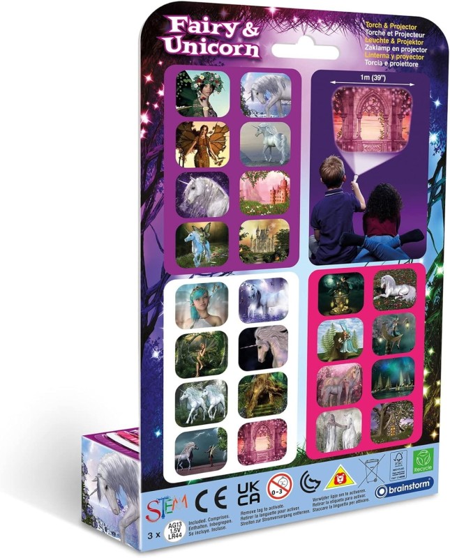 Projektor Latarka Wróżki i Jednorożce - Brainstorm