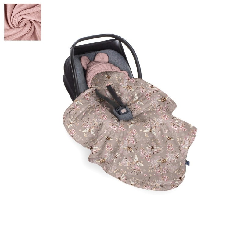 Kocyk do fotelika Cherry Dark - Sepia Rose - BabySteps