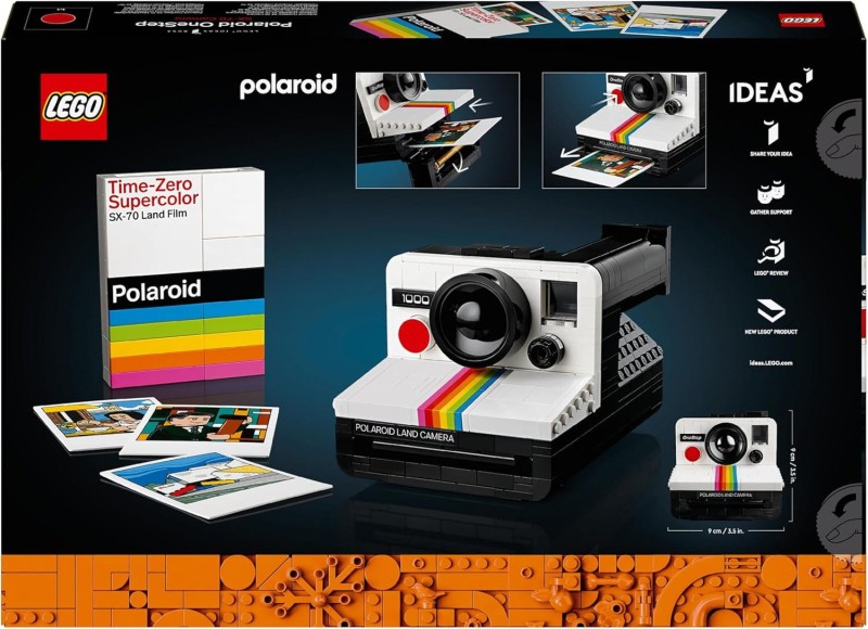 Lego Aparat Polaroid OneStep SX-70 21345