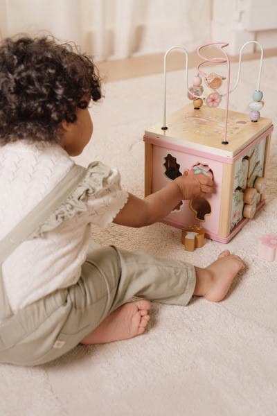 Duża kostka edukacyjna Fairy Garden Little Dutch