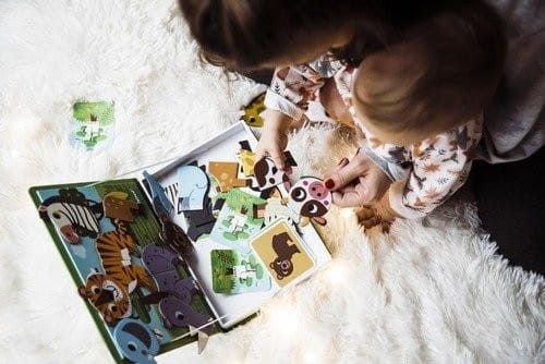 Magnetyczna Układanka Zwierzęta Magnetibook - Janod