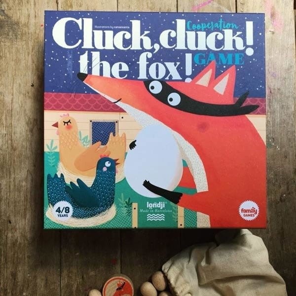 Gra planszowa Cluck, Cluck! Fox!! Puk Puk, tu lisek! - Londji