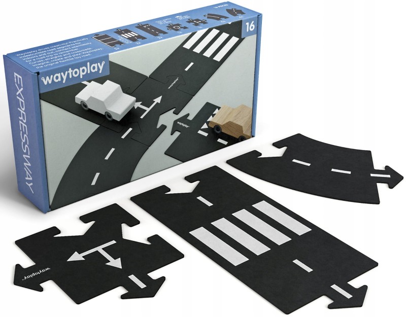 Puzzle droga do układania 16 el. Expressway - Waytoplay