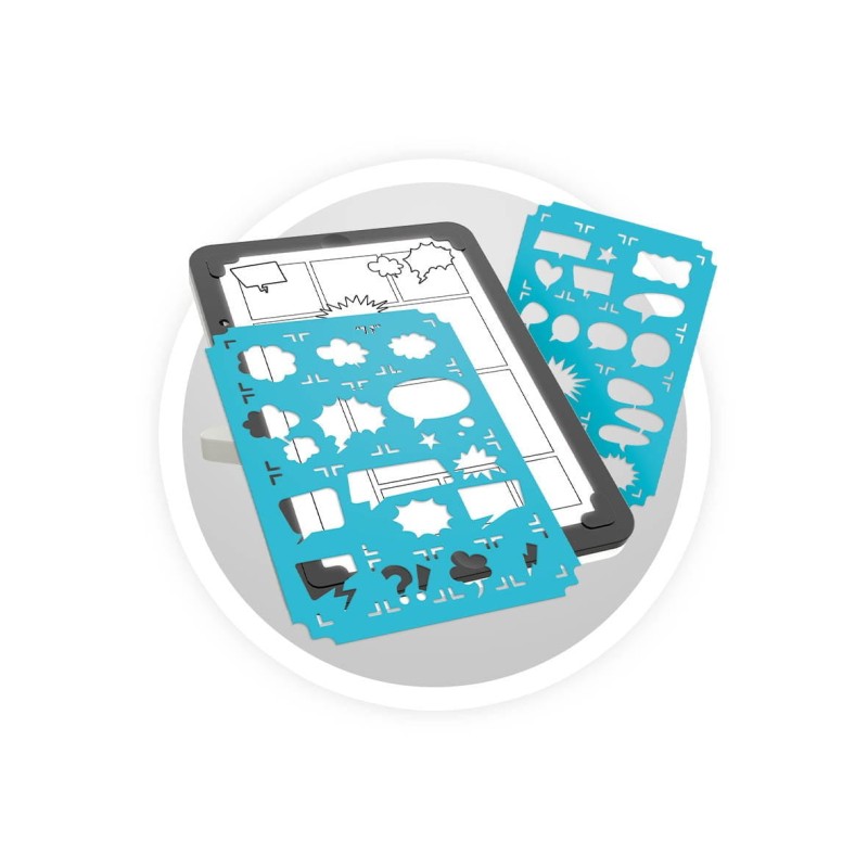 Tablet dla Dzieci do Rysowania Podświetlany 3w1 Buki