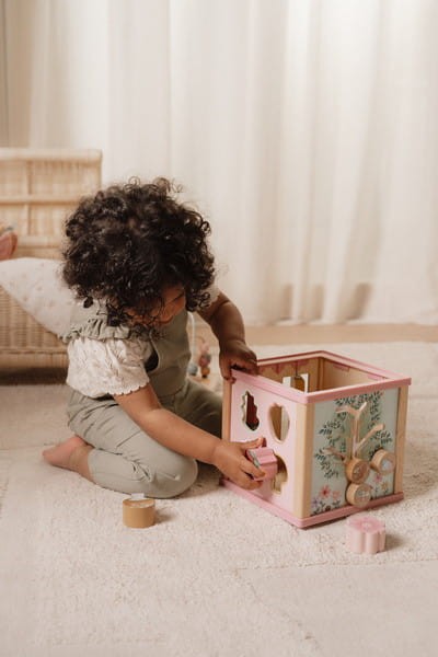 Duża kostka edukacyjna Fairy Garden Little Dutch