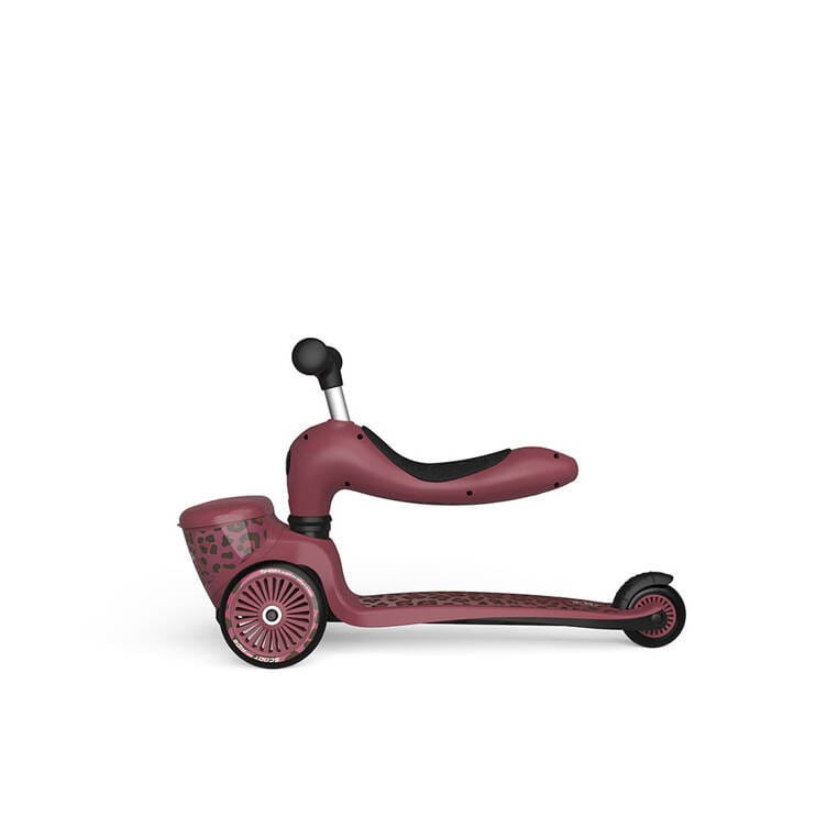 Hulajnoga Jeździk 2w1 ze schowkiem Highwaykick 1 Lifestyle Wildcat Scoot & Ride