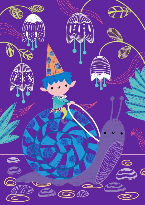 Wydrapywanki Elfy w Ogrodzie 15 szt. Scratch A5 - Avenir